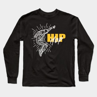 HIP HOP vibes - White Long Sleeve T-Shirt